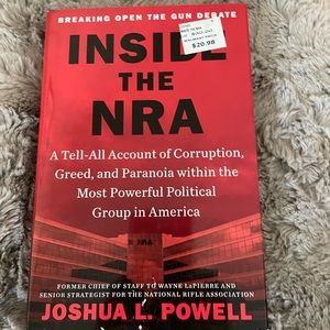 NWT- Inside the NRA Hardcover